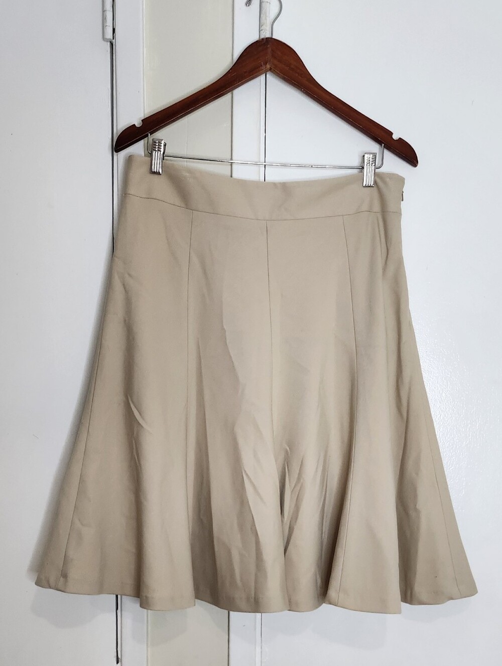 Rafaella Beige Circle Skirt